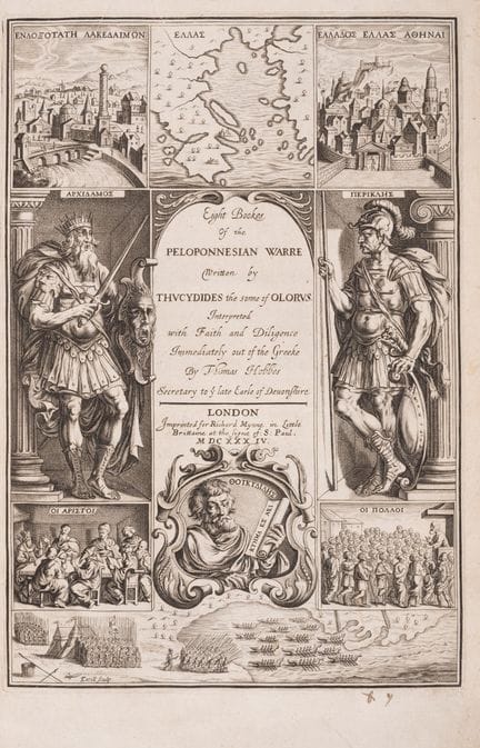 Thucydide. Huit livres de la Guerre du Péloponnèse