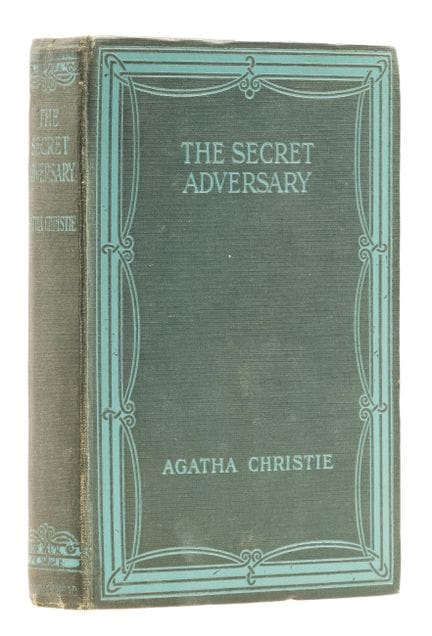 Christie (Agatha) *The Secret Adversary*, prima ed
