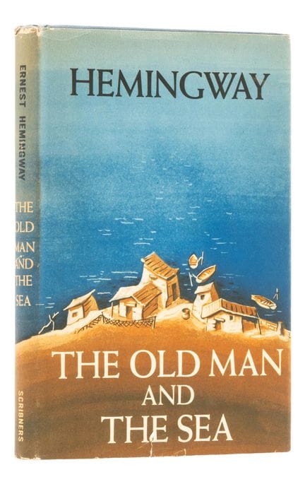 Hemingway (Ernest) Il vecchio e il mare, prima edi