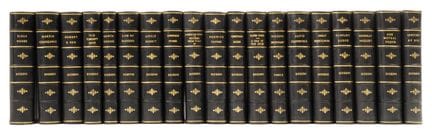 Dickens (Charles) [The Works], 19 vol., Memorial E