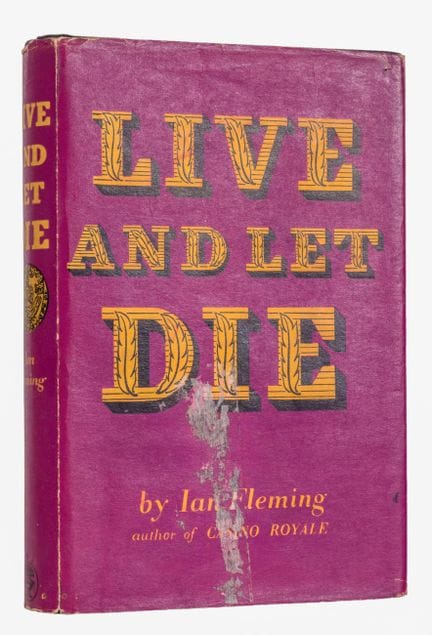 Fleming (Ian) *Live and Let Die*, prima edizione, 