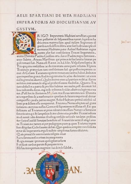 Les empereurs romains et leurs rivaux. — Scriptore