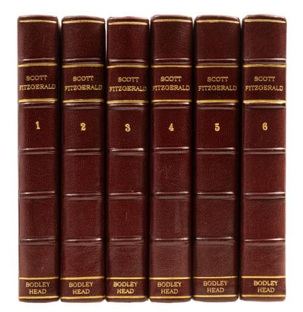 Fitzgerald (F. Scott) [The Works], 6 vol., mixed e
