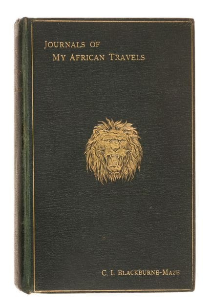Afrique. — Blackburne-Maze (C.I.), *Journals of My