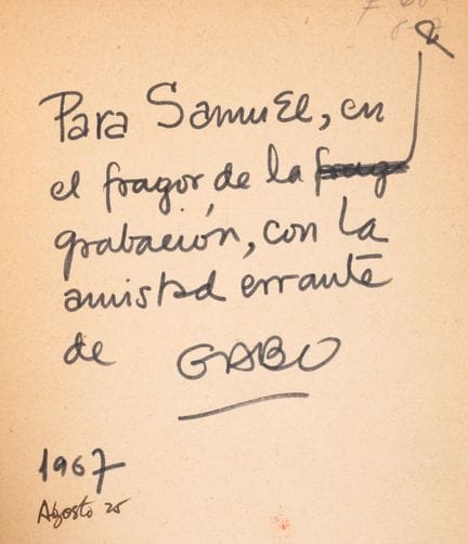 García Márquez (Gabriel) *Cien Años de Soledad*, e
