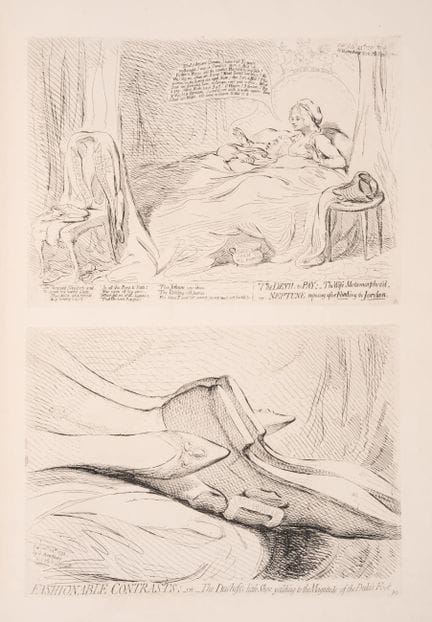 Gillray (James) The Works... dalle lastre original