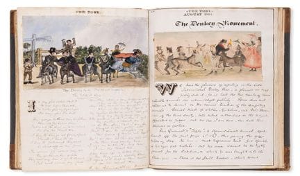 Toby (The), 6 vol., revue manuscrite rédigée par p