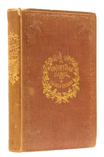 Dickens (Charles) A Christmas Carol, first edition