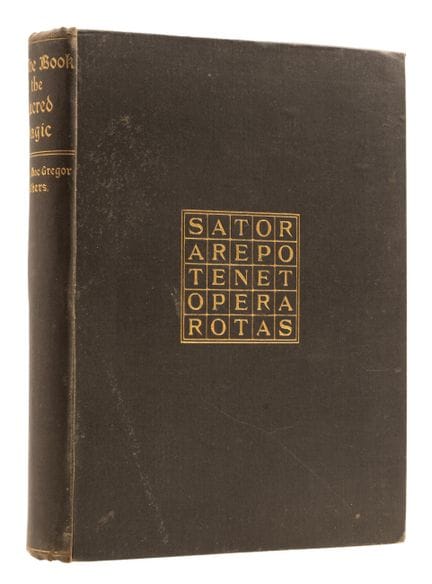 Mathers (S.L. MacGregor) The Book of the Sacred Ma