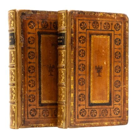 Fore-Edge painting.- Edwards of Halifax.- Cowper (