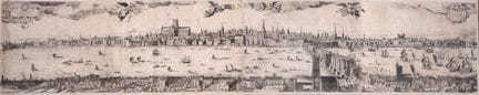 Londra. – Prima del Grande Incendio del 1666. – Sc