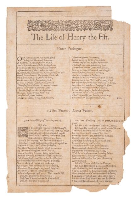 Shakespeare (William) [First f. only of The Life o