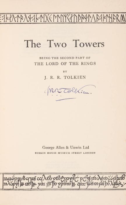 Tolkien (J.R.R.) Il Signore degli Anelli, 3 volumi
