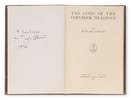 Kipling (Rudyard) The Gods of the Copybook Heading