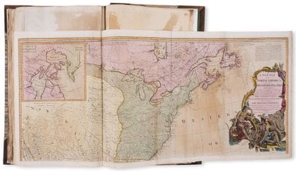 Atlas. — Kitchin (Thomas), *A New Universal Atlas*