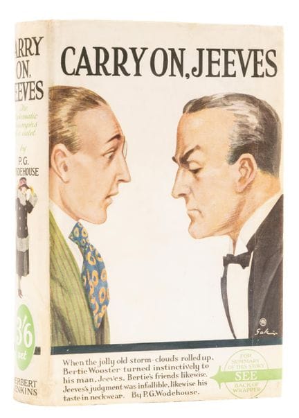 Wodehouse (P.G.) *Carry On, Jeeves*, prima edizion