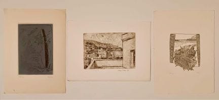 ENZO MIGNECO
TOGO
Milano (Mi) 1937

Lotto di 2 inc