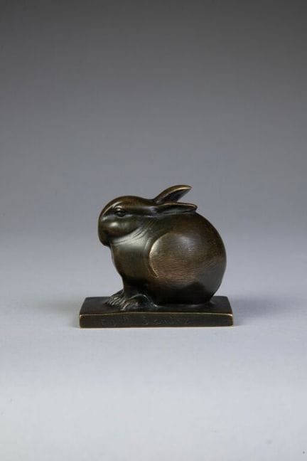 Édouard-Marcel SANDOZ (1881‒1971).
„Lapin Bijou“.
