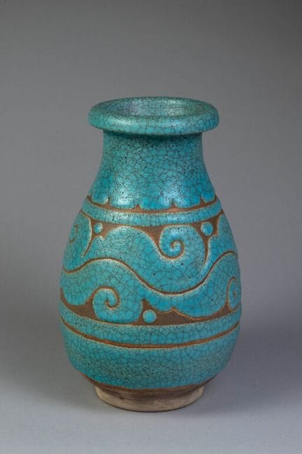 René BUTHAUD (1886‒1986).
Vaso a balaustra con amp