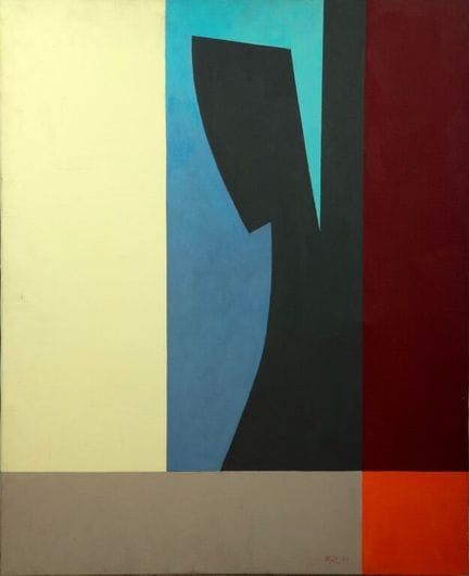 Bjarne ROTTERUD (1929–2011).
Untitled, 01.
Oil on 