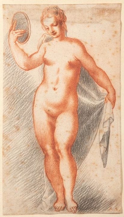 17th-century Prague School.
Full-length allegorica