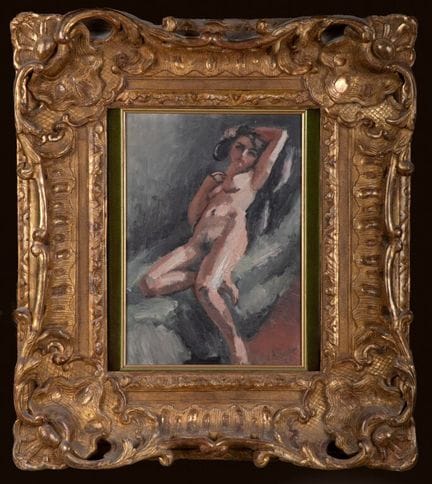 Maurice ASSELIN (1882–1947).
Nude Reclining on a S