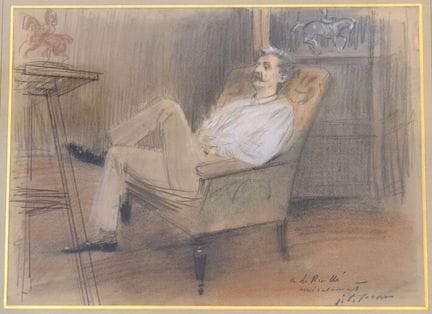Jean Louis FORAIN (1852‒1931).
The sculptor Henri 