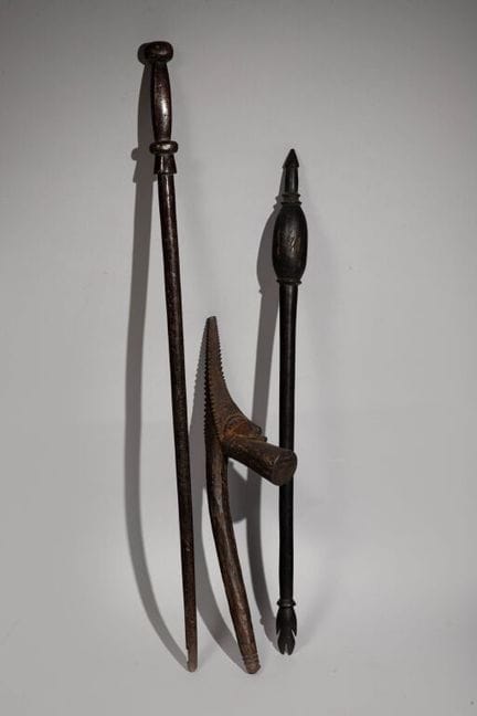 Stab eines Würdenträgers.
Vanuatu-Archipel, 19. Ja