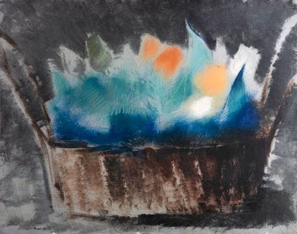 Jean FAUTRIER (1898–1954).
Basket of Tulips, 1927.