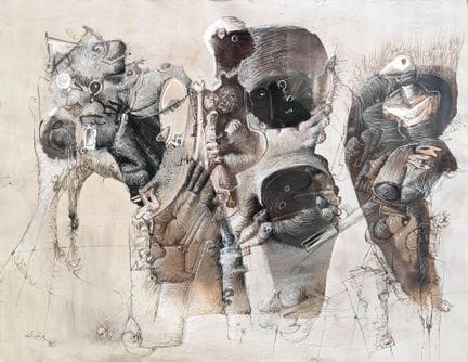 Christian d'ORGEIX (1927‒2019).
Composition.
Mixed