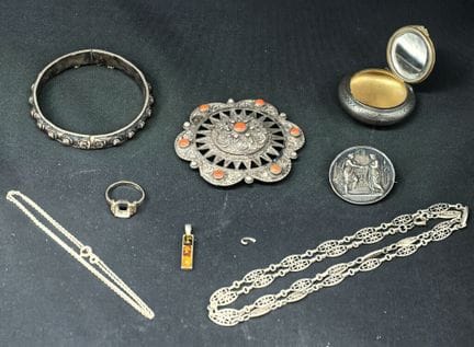 Conjunto de joyas de plata de ley 800‰ que puedes 