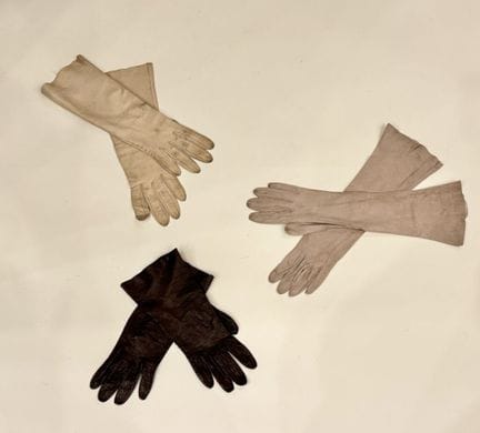 HANUT-HANDSCHUHE (Made in France) 
Ein Paar lange 