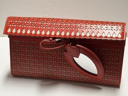 AZZEDINE ALAIA Paris (Made in Italy) 
Abendtasche 