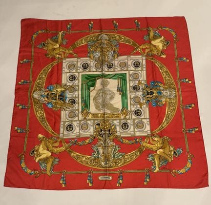 HERMÈS Paris von Caty Latham 
Carré „Hommage an Ch