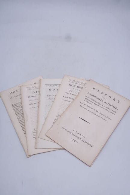 [REVOLUCIÓN]. 8 folletos del periodo revolucionari
