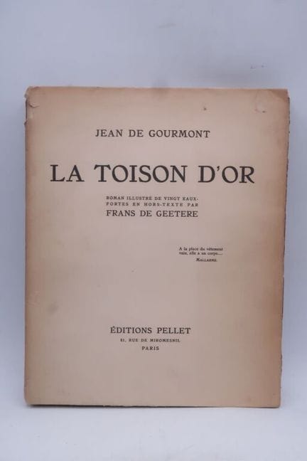 弗朗斯·德·盖特雷（Frans de GEETERE）与让·德·古尔蒙（Jean de GOURMO