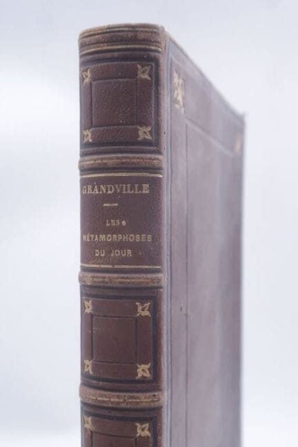 格兰维尔。《白昼的蜕变》。

巴黎，古斯塔夫·阿瓦尔，1854年。
八开本（26×17厘米），全棕色