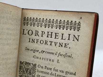 PREFONTAINE, César-François Oudin de. L'Orphelin i