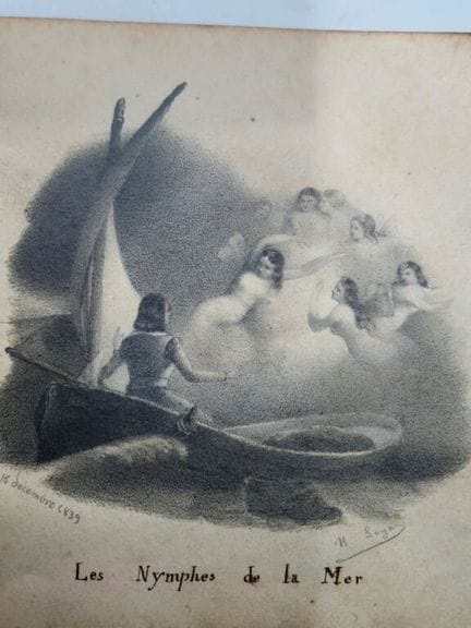 [阿卡雄]。一位西南地区艺术家的素描本——1839 / 1842年。

这本曾属于某位索耶先生的素描