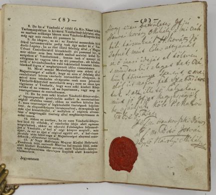 [JOURNEYMANSHIP - HUNGARY, AUSTRIA]. An official, 