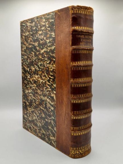 [ALSACE]. Collection of Royal Ordinances and Regul