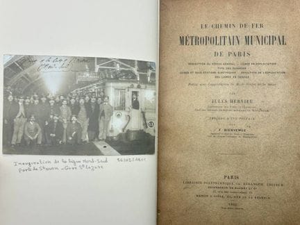 [PARIS]. HERVIEU, Jules. The Paris Municipal Metro