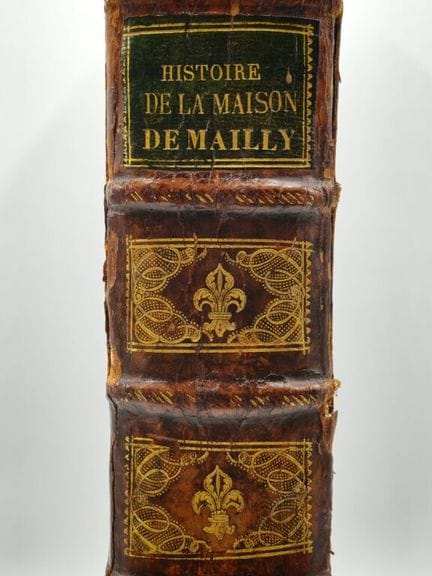 [HERALDRY - PICARDY]. Excerpt from the Genealogy o