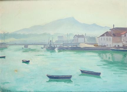 MARQUET, Albert (1875–1947)
La Rhune, View from Sa