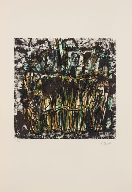 RIOPELLE Jean-Paul (1923-2002)
Mauvaise herbe, 197
