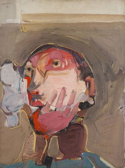 REBEYROLLE Paul (1926–2005)
Raucher, 1958
Öl auf L