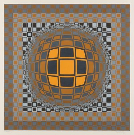 VASARELY Victor (1906-1997)
Composizione cinetica 