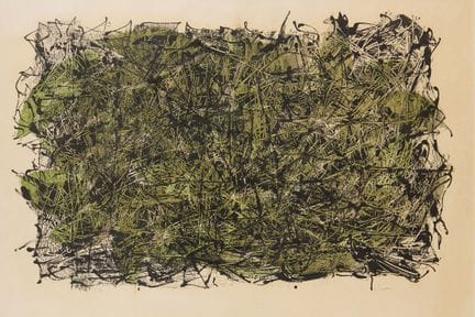 RIOPELLE Jean-Paul (1923-2002)
Feuilles IV, 1967
L