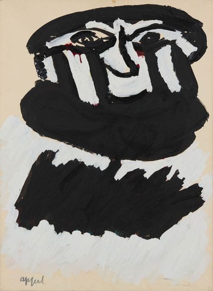APPEL, Karel (1921–2006)
Ohne Titel
Acryl auf Papi
