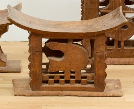 GHANA, Kumasi, Ashanti
Sgabello sankofa (Sankofa G